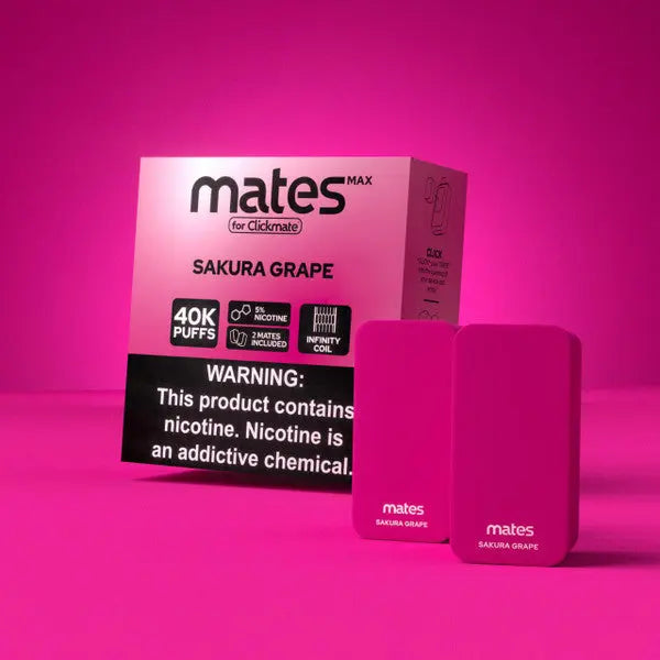 7 Daze Clickmate Max 40K - Sakura Grape 