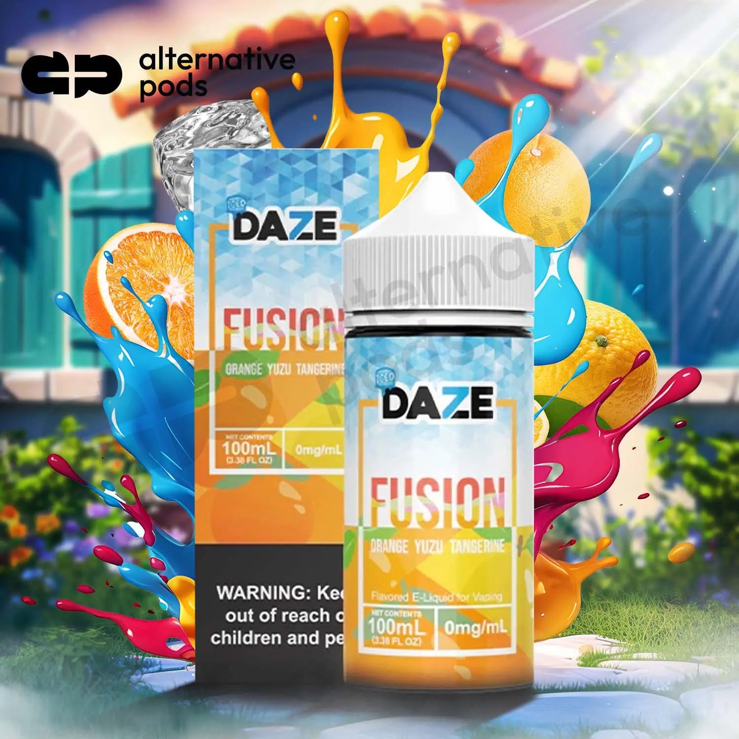 7 Daze Fusion Synthetic Nicotine E-Liquid 100ML 7 Daze