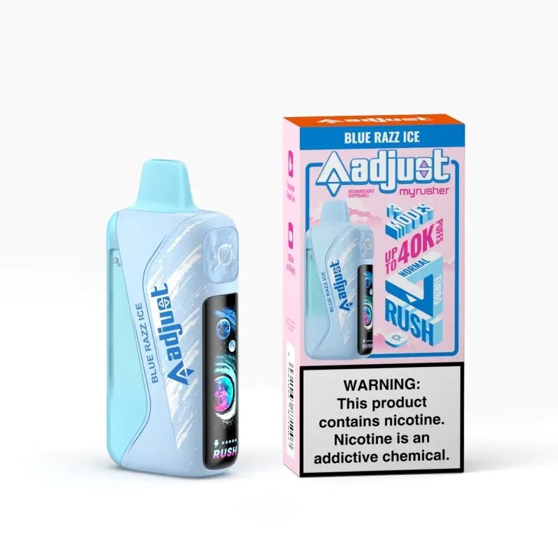 Adjust MyRusher 40K - Blue Razz Ice 