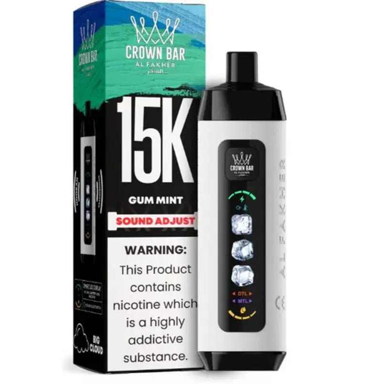 Al Fakher Crown Bar ICE Adjust 15k Al Fakher