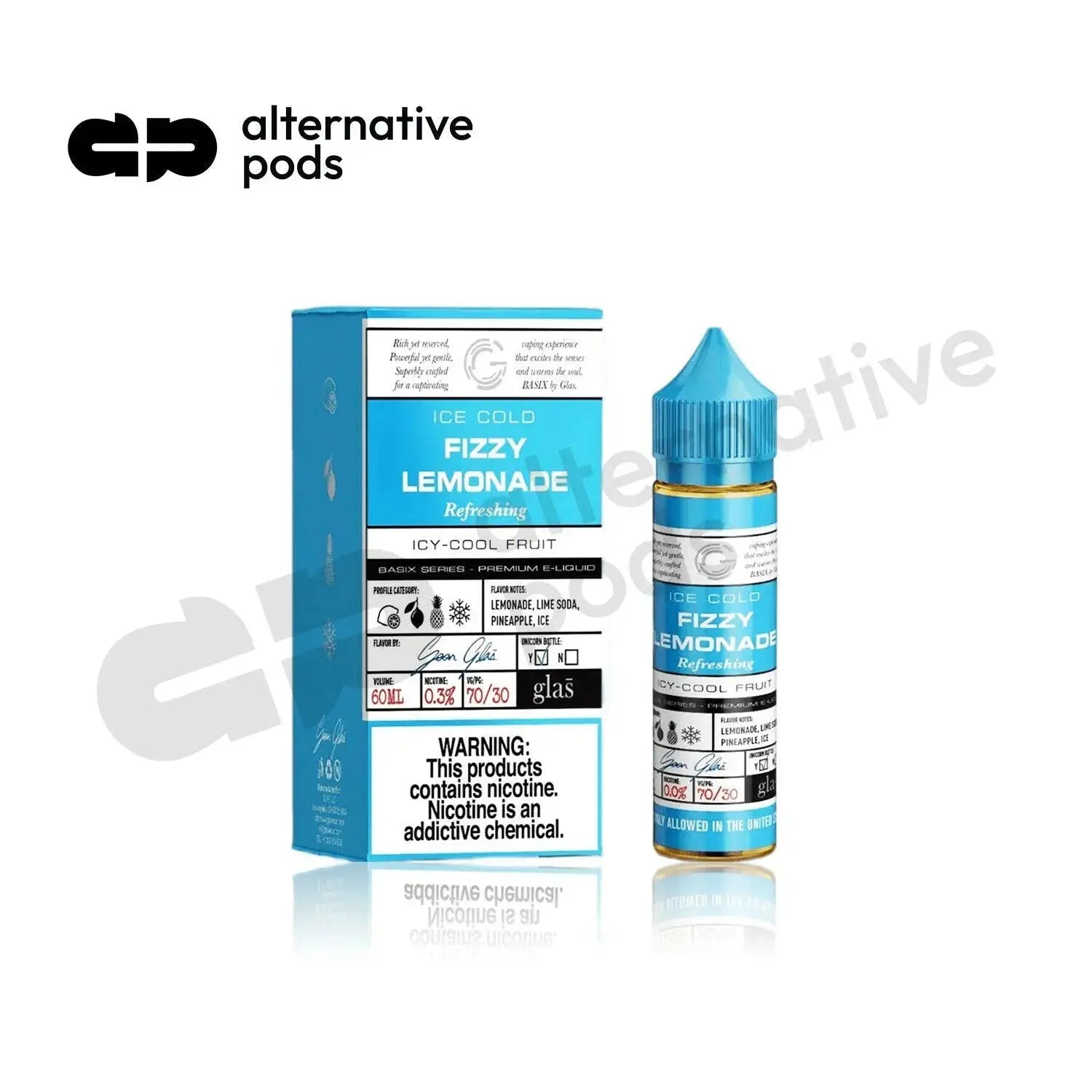 BSX Series By Glas E-Liquid 60ML - TFN - Alternative pods | Online Vape & Smoke Shop