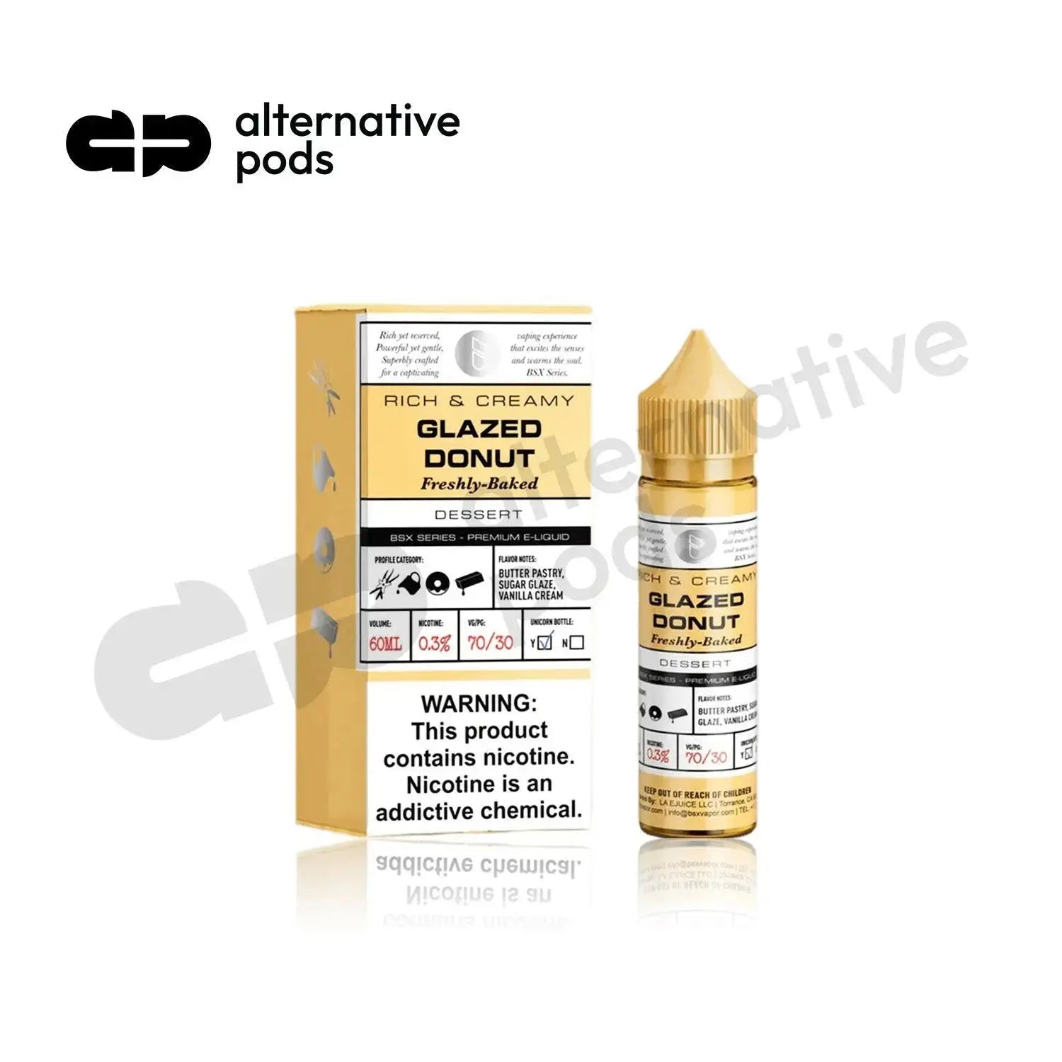 BSX Series By Glas E-Liquid 60ML - TFN - Alternative pods | Online Vape & Smoke Shop