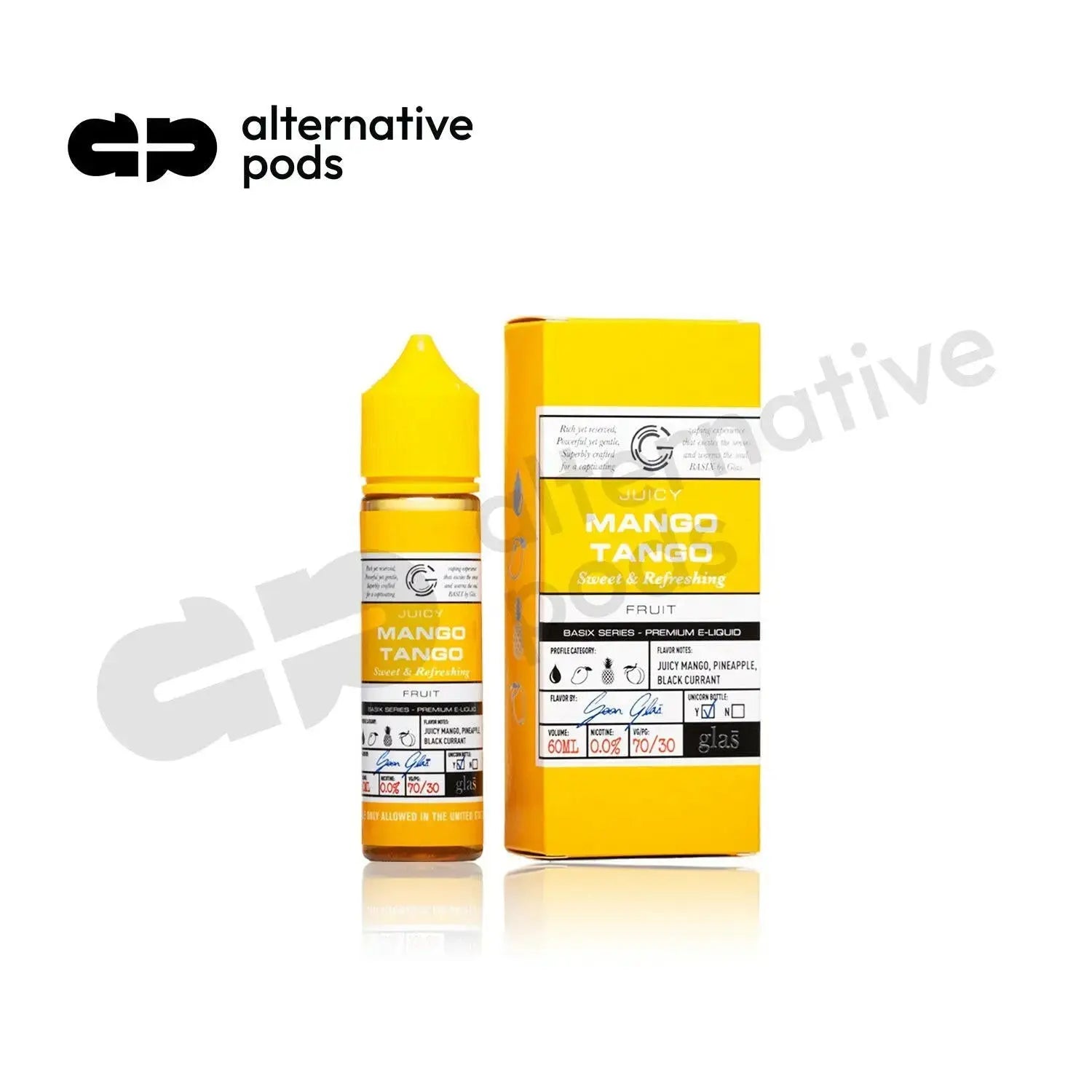 BSX Series By Glas E-Liquid 60ML - TFN - Alternative pods | Online Vape & Smoke Shop