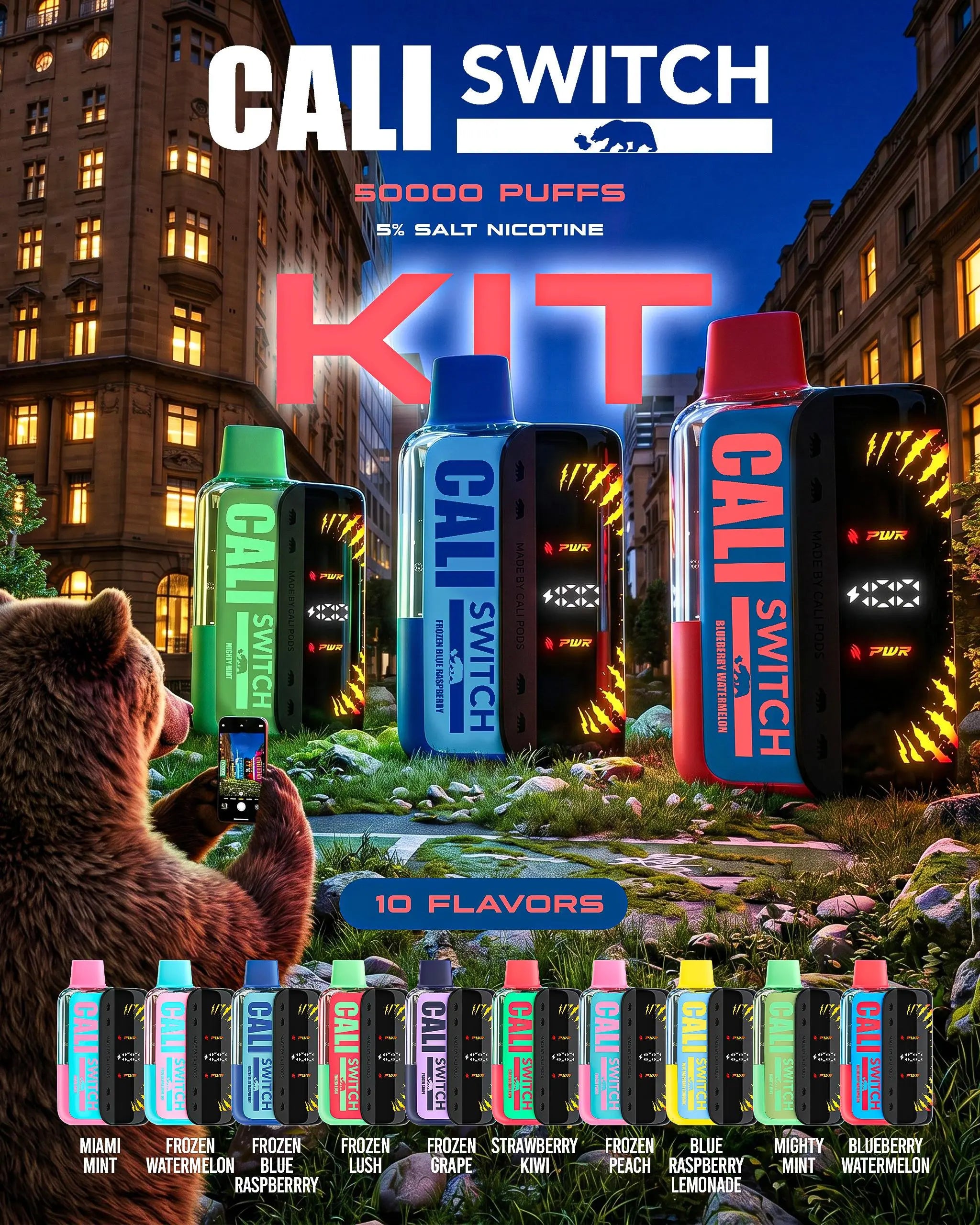 Cali Switch 50K Disposable Kit