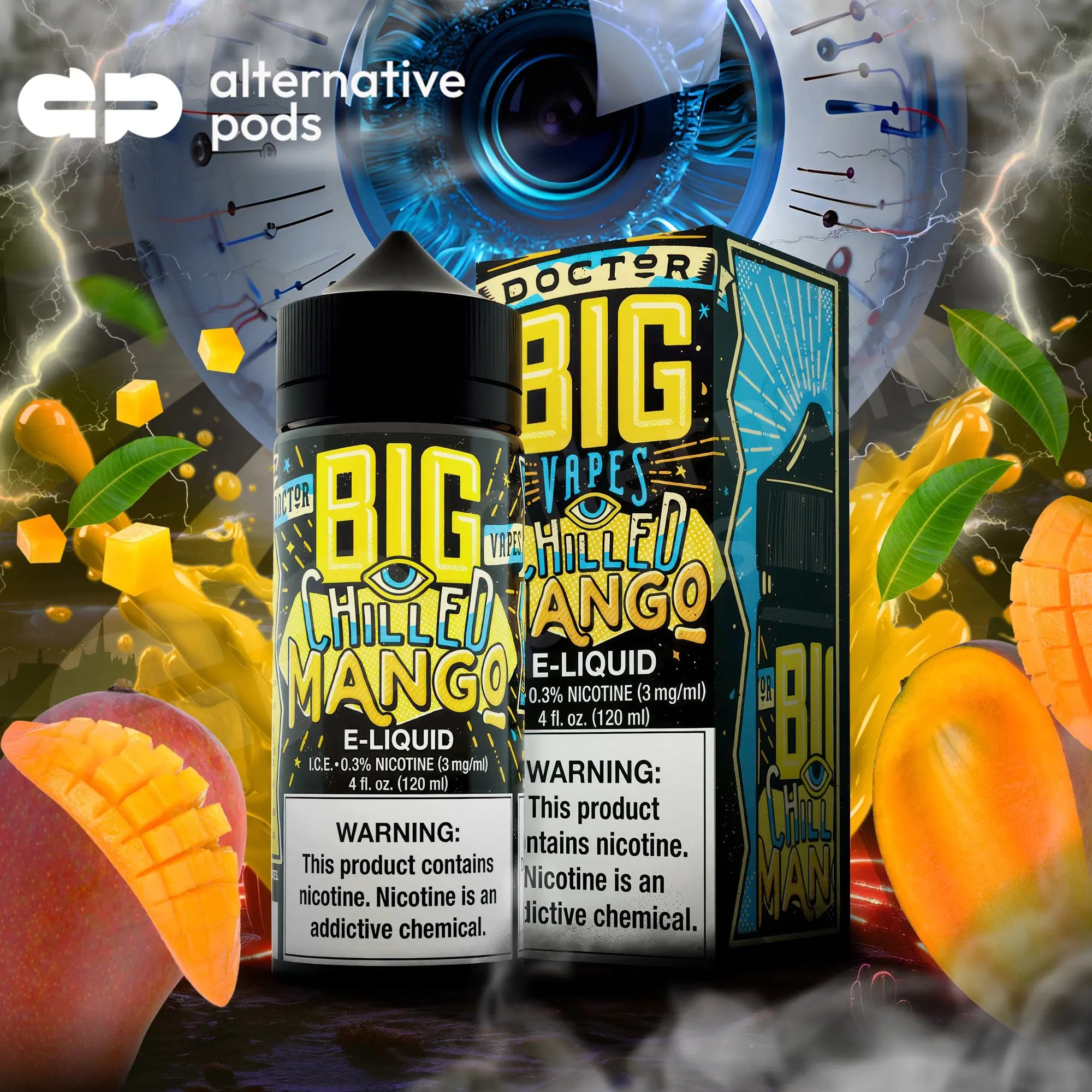 Doctor Big Vapes By Big Bottle Co. E-Liquid 120ML - Alternative pods | Online Vape & Smoke Shop