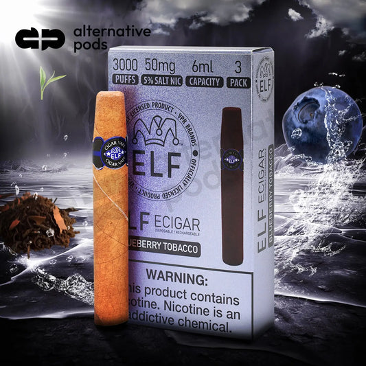 ELF VPR Cigar 3000 - Blueberry Tobacco 