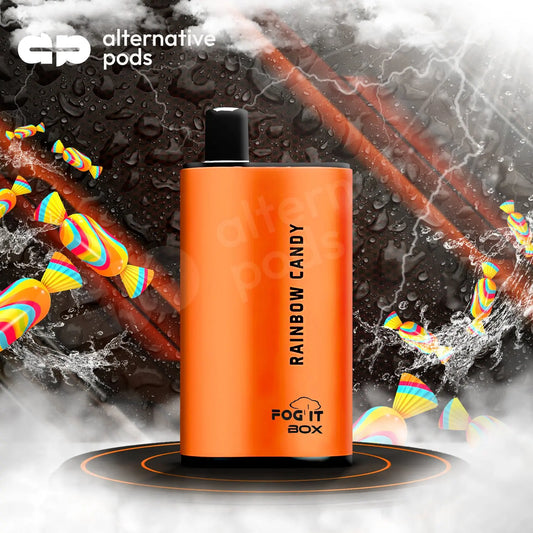 Fog It Box 4000 Puffs Disposable Vape - Rainbow Candy 
