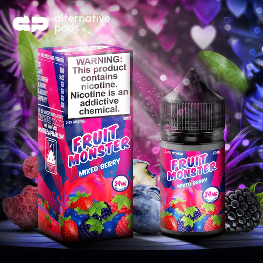 Fruit Monster Synthetic Nicotine Salt E-Liquid 30ML - Alternative pods | Online Vape & Smoke Shop