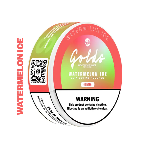 Golds Nicotine Pouches 6MG - Watermelon Ice 