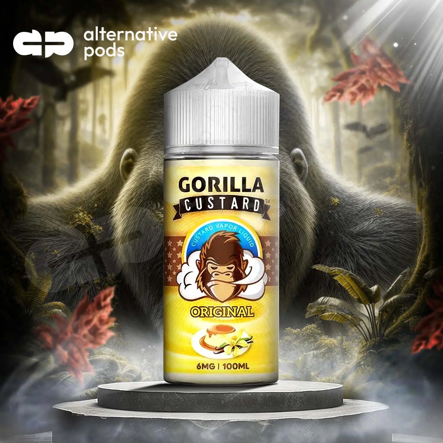 Gorilla Custard E-Liquid 100ML - Original 