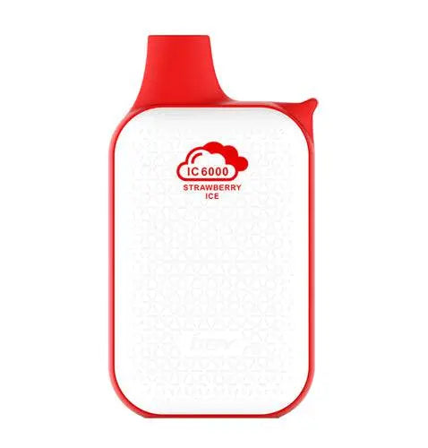 Ijoy Bar Ic6000 Puffs Disposable Vape - Strawberry Ice 