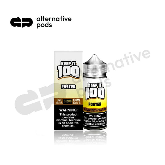 Keep It 100 Synthetic Nicotine E-Liquid 100ML - Alternative pods | Online Vape & Smoke Shop