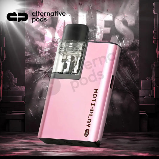MOTI Play Mini 650mAh Pod System Starter Kit With 2ML Refillable Pod - Alternative pods | Online Vape & Smoke Shop