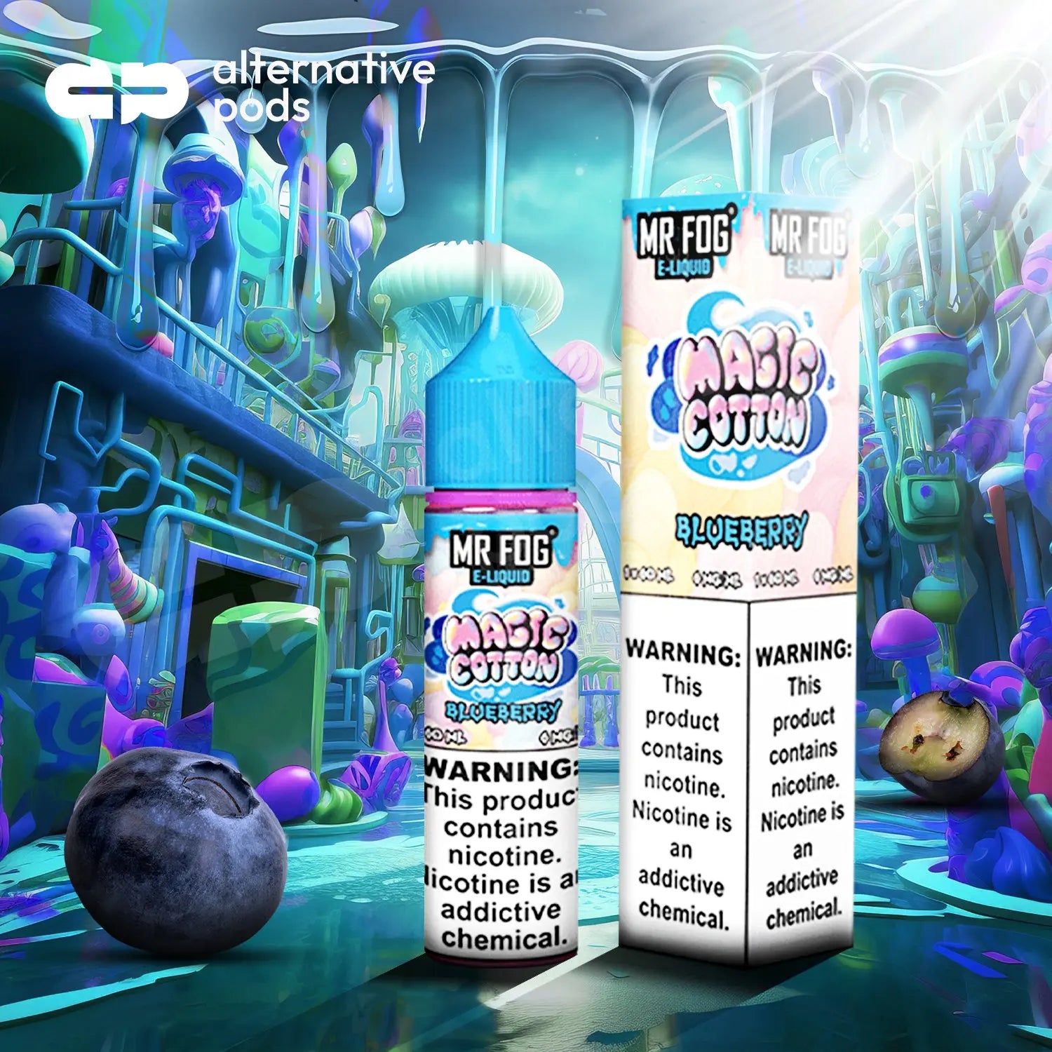 MR FOG E-LIQUID BUBBLE GANG 60ML - Alternative pods | Online Vape & Smoke Shop