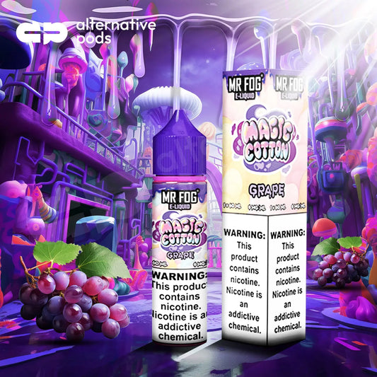 MR FOG E-LIQUID MAGIC COTTON 60ML -  Grape 