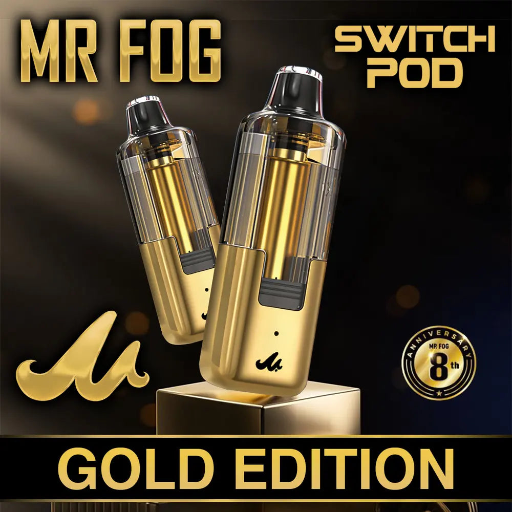 MR FOG SWITCH GOLD EDITION 45K PUFFS MR FOG