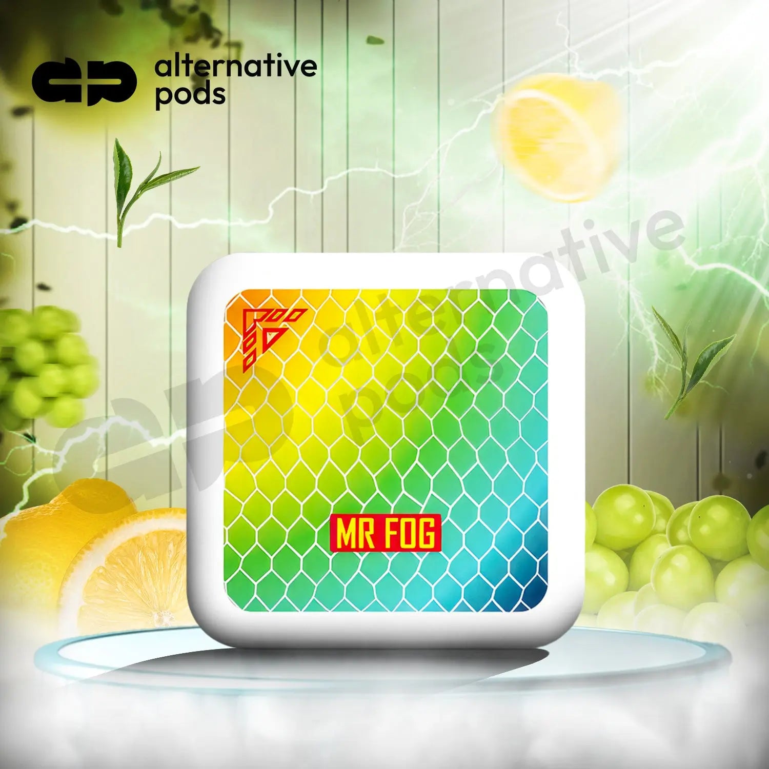 Mr fog Mini Disposable Vape - Lemon Grapes