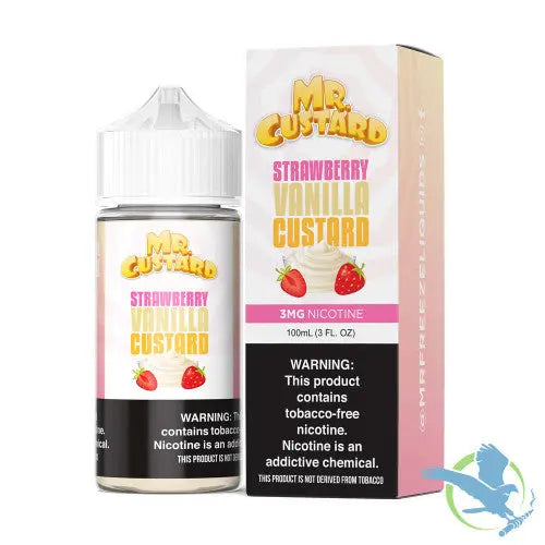 Mr. Custard Synthetic Nicotine E-Liquid 100ML - Alternative pods | Online Vape & Smoke Shop