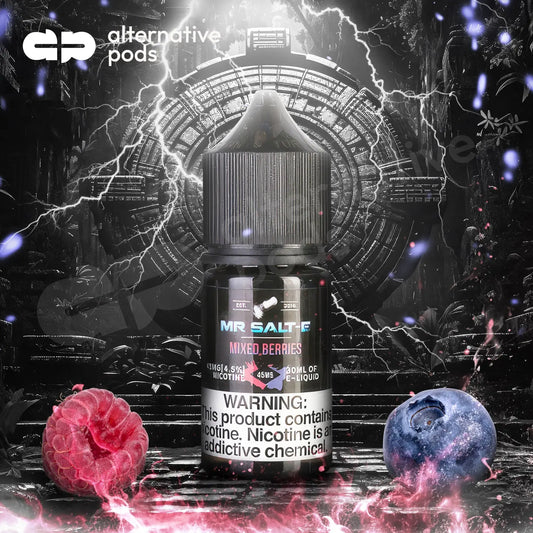 Mr. Salt-E Nicotine Salt E-Liquid 30ML - Alternative pods | Online Vape & Smoke Shop