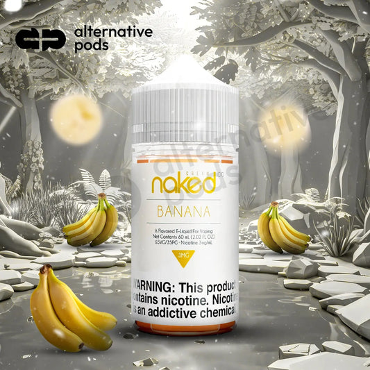 Naked100 Fusion E-Liquid 60ML - Banana 
