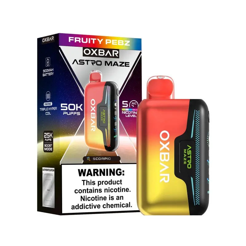 OXBAR Astro Maze 50K - Fruity Pebz