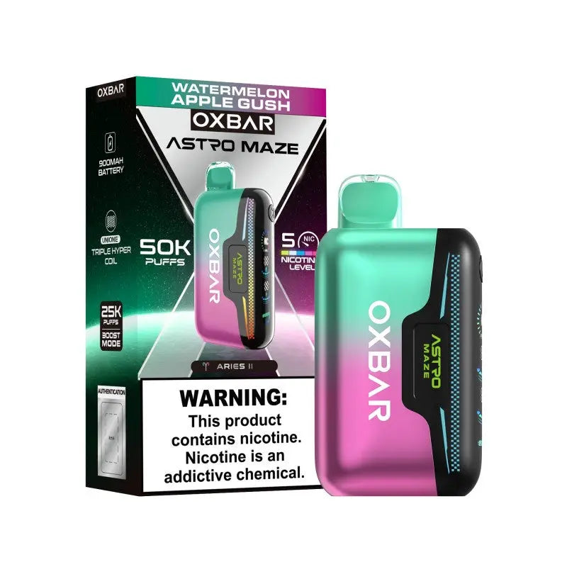 OXBAR Astro Maze 50K - Watermelon Apple Gush 