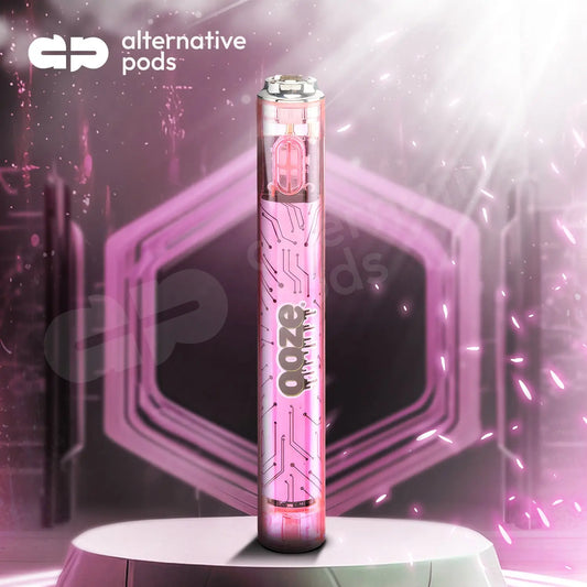 Ooze Slim Flex Temp 400mAh Vape Battery With Type-C Charging Cable - Clear Series - Alternative pods | Online Vape & Smoke Shop