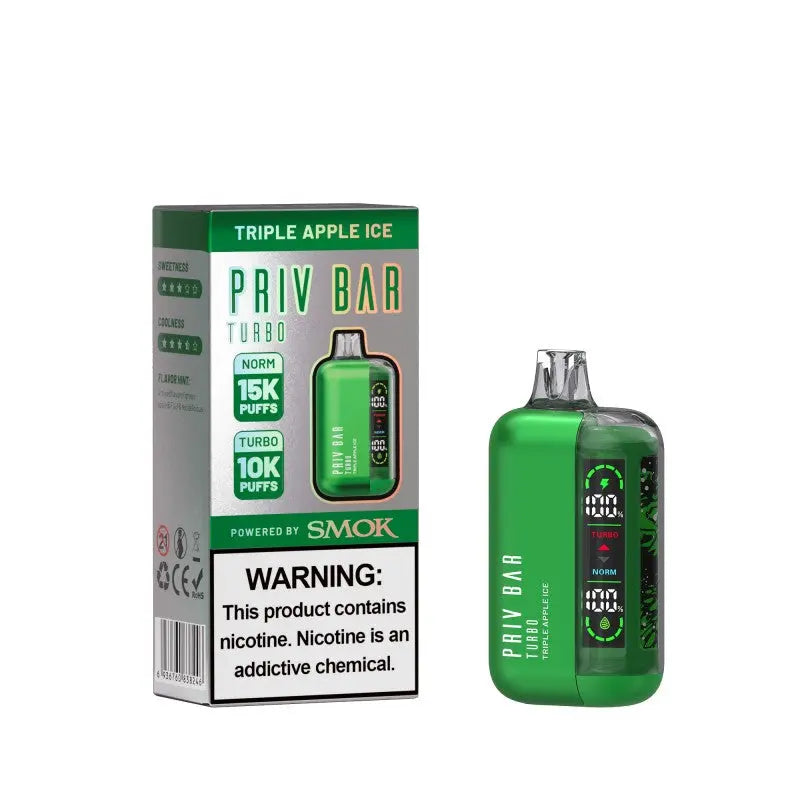 PRIV Bar Turbo - Triple Apple Ice 