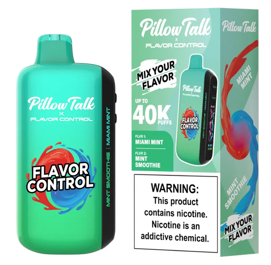 Pillow Talk Flavor Control 40K - Miami Mint / Mint Smoothie 