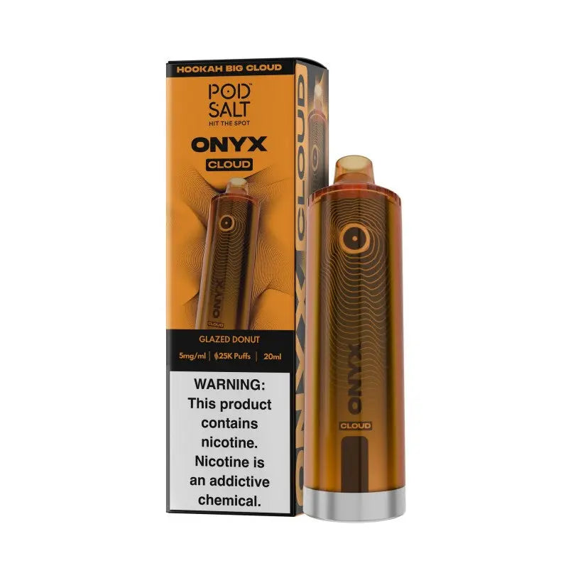 PodSalt Onyx Cloud 25K Disposable - Glazed Donut 