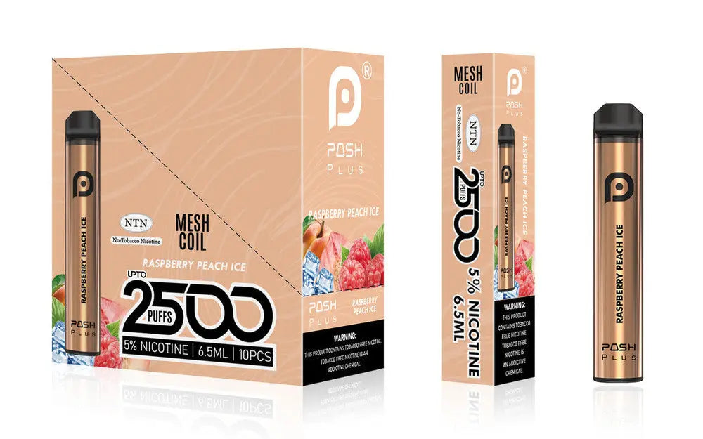 Posh Plus 5% Nic 2500 Puffs 6.5ml Disposable Vape (Tfn) - Alternative pods | Online Vape & Smoke Shop