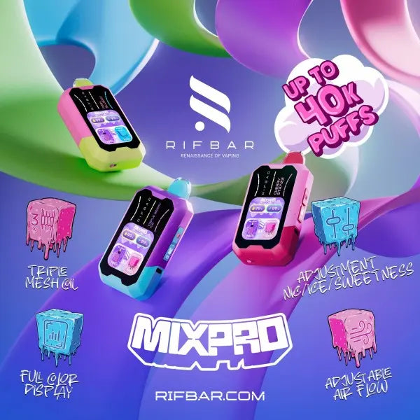 RifBar MixPro 40K Disposable