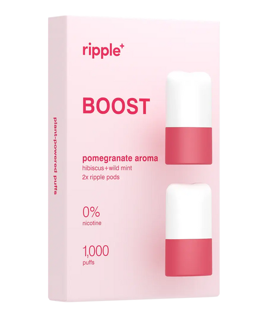 Ripple+ BOOST Pomegranate Pod 2ct