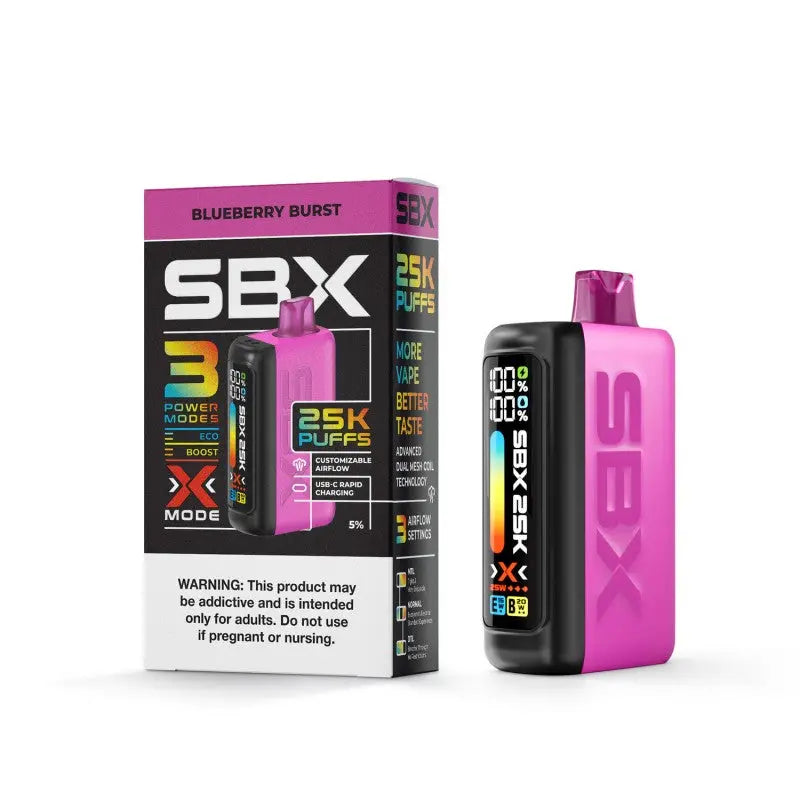 SBX 25K Disposable 5% - Blueberry Burst 