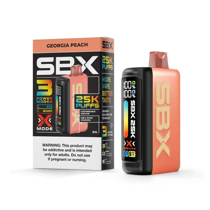 SBX 25K Disposable 5% - Georgia Peach 