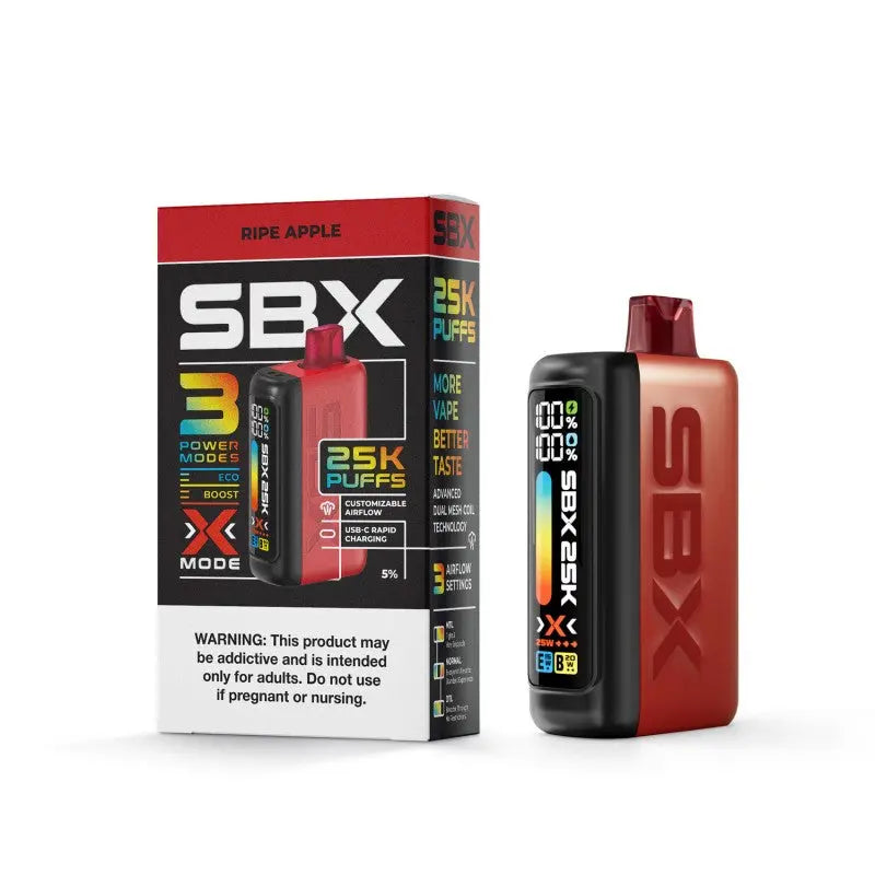 SBX 25K Disposable 5% - Ripe Apple 