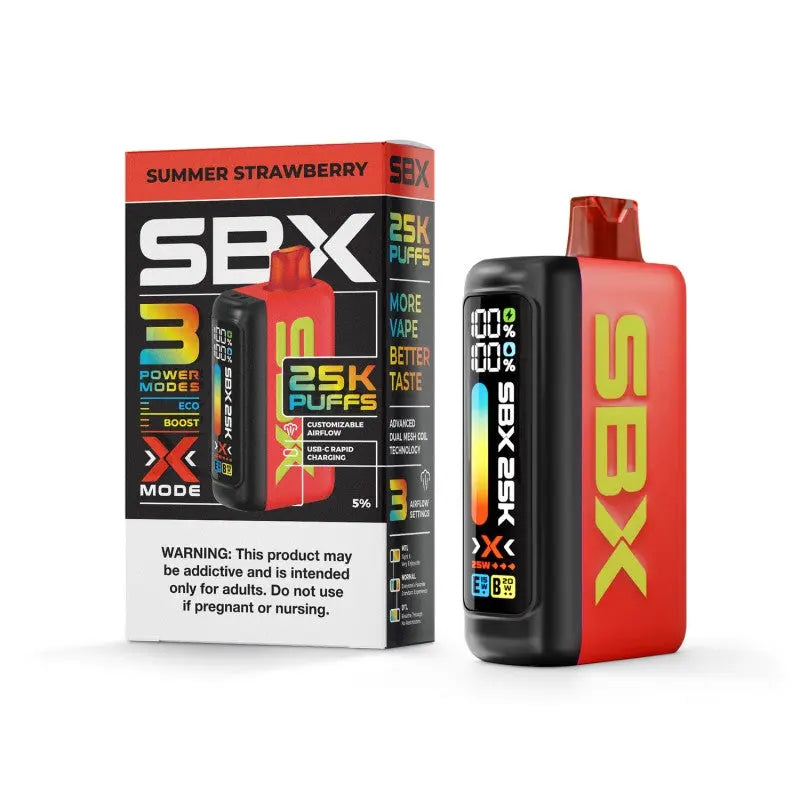 SBX 25K Disposable 5% - Summer Strawberry 