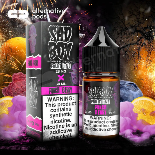 SadBoy Synthetic Nicotine Salt E-Liquid 30ML - Alternative pods | Online Vape & Smoke Shop