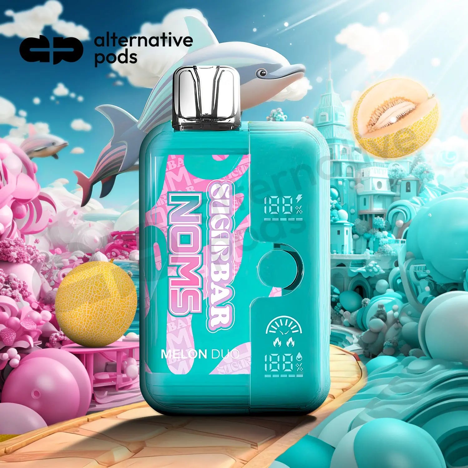 Sugarbar Noms 18K Disposable - Alternative pods | Online Vape & Smoke Shop