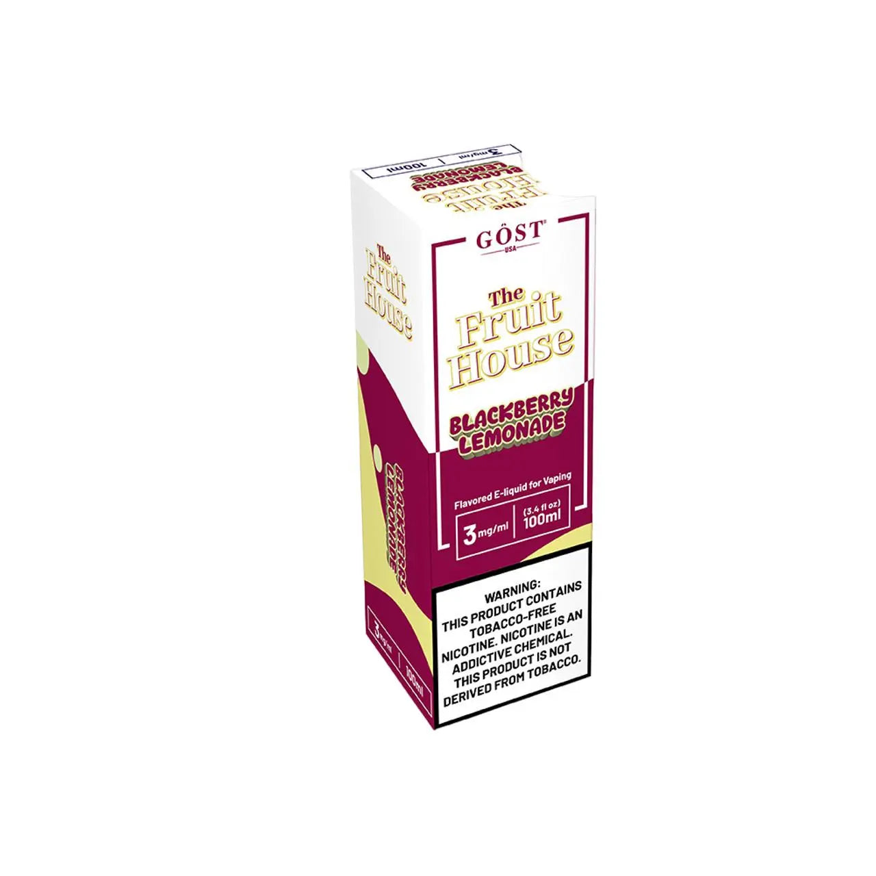 The Fruit House Synthetic Nicotine E-Liquid By Gost Vapor 100ML - Alternative pods | Online Vape & Smoke Shop