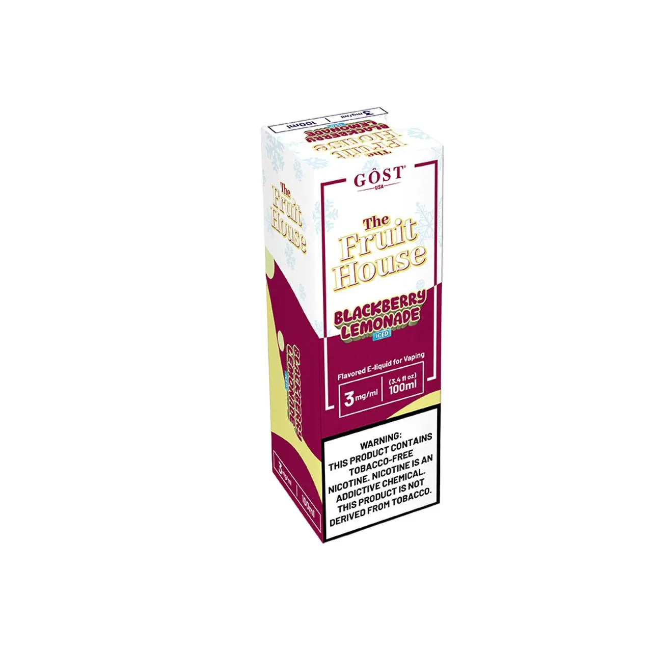 The Fruit House Synthetic Nicotine E-Liquid By Gost Vapor 100ML - Alternative pods | Online Vape & Smoke Shop