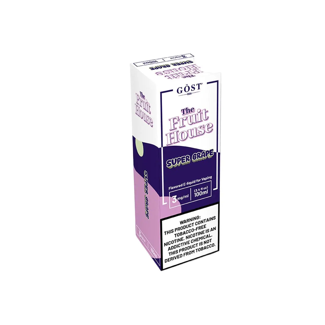 The Fruit House Synthetic Nicotine E-Liquid By Gost Vapor 100ML - Alternative pods | Online Vape & Smoke Shop