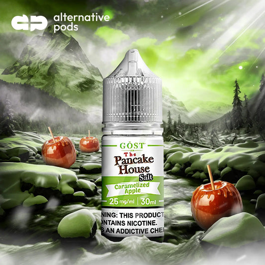 The Pancake House Salt By Gost Vapor Synthetic Nicotine Salt E-Liquid 30ML - Alternative pods | Online Vape & Smoke Shop