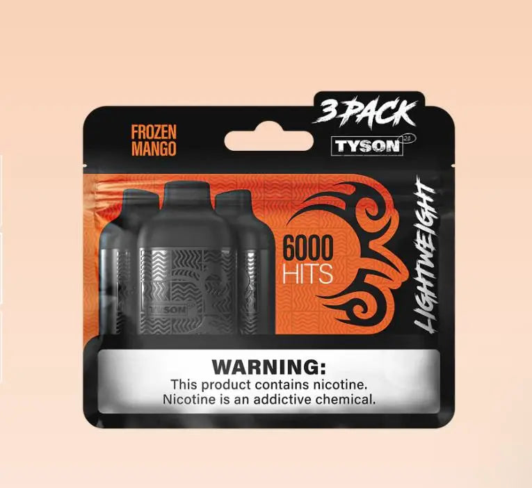 Tyson 2.0 Lightweight 6000 Hits - Frozen Mango 