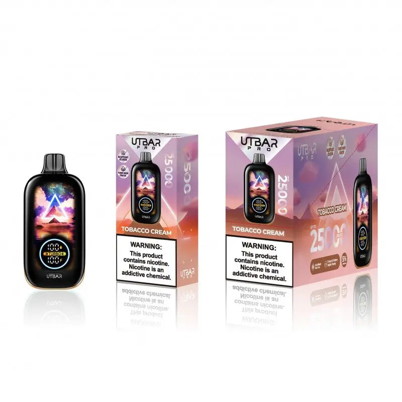 UTBAR Pro 25K Disposable - Tobacco Cream 