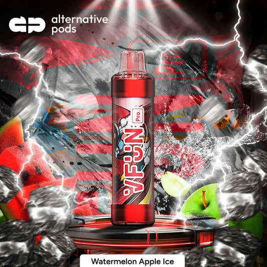 Vfun Pro Disposable Vape - Watermelon Apple Ice 
