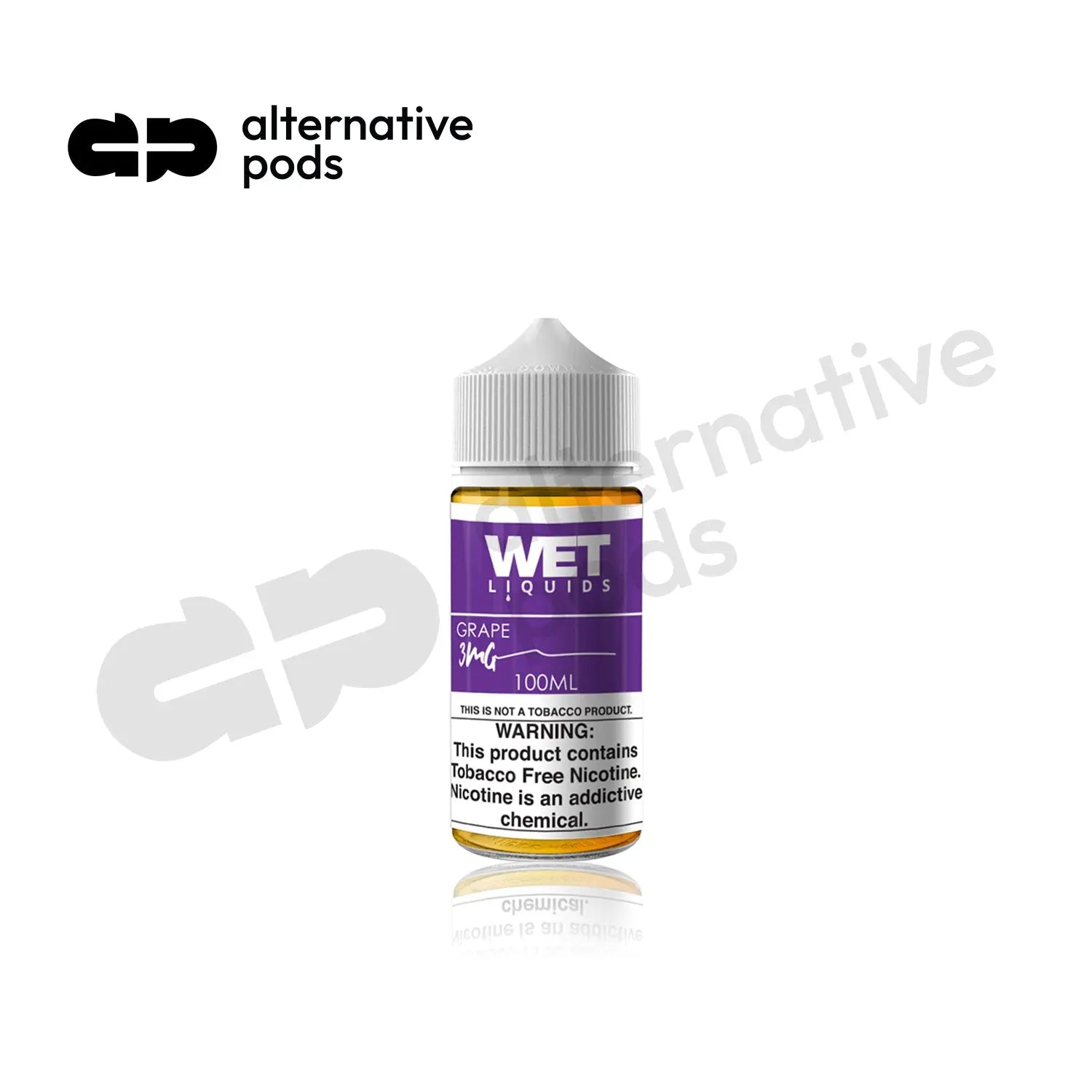 Wet Liquids Synthetic Nicotine E-Liquid 100ML - Alternative pods | Online Vape & Smoke Shop