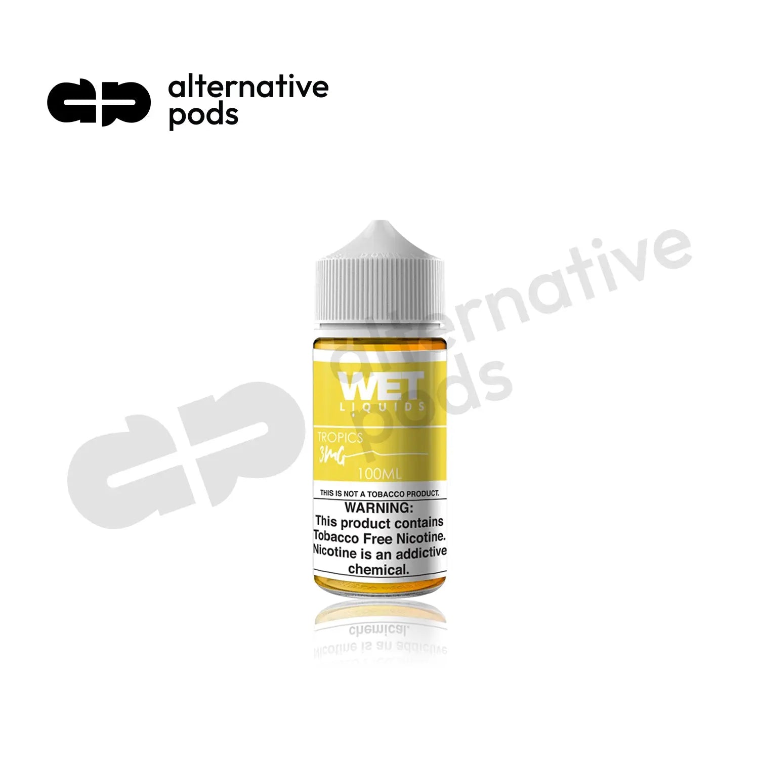 Wet Liquids Synthetic Nicotine E-Liquid 100ML - Alternative pods | Online Vape & Smoke Shop