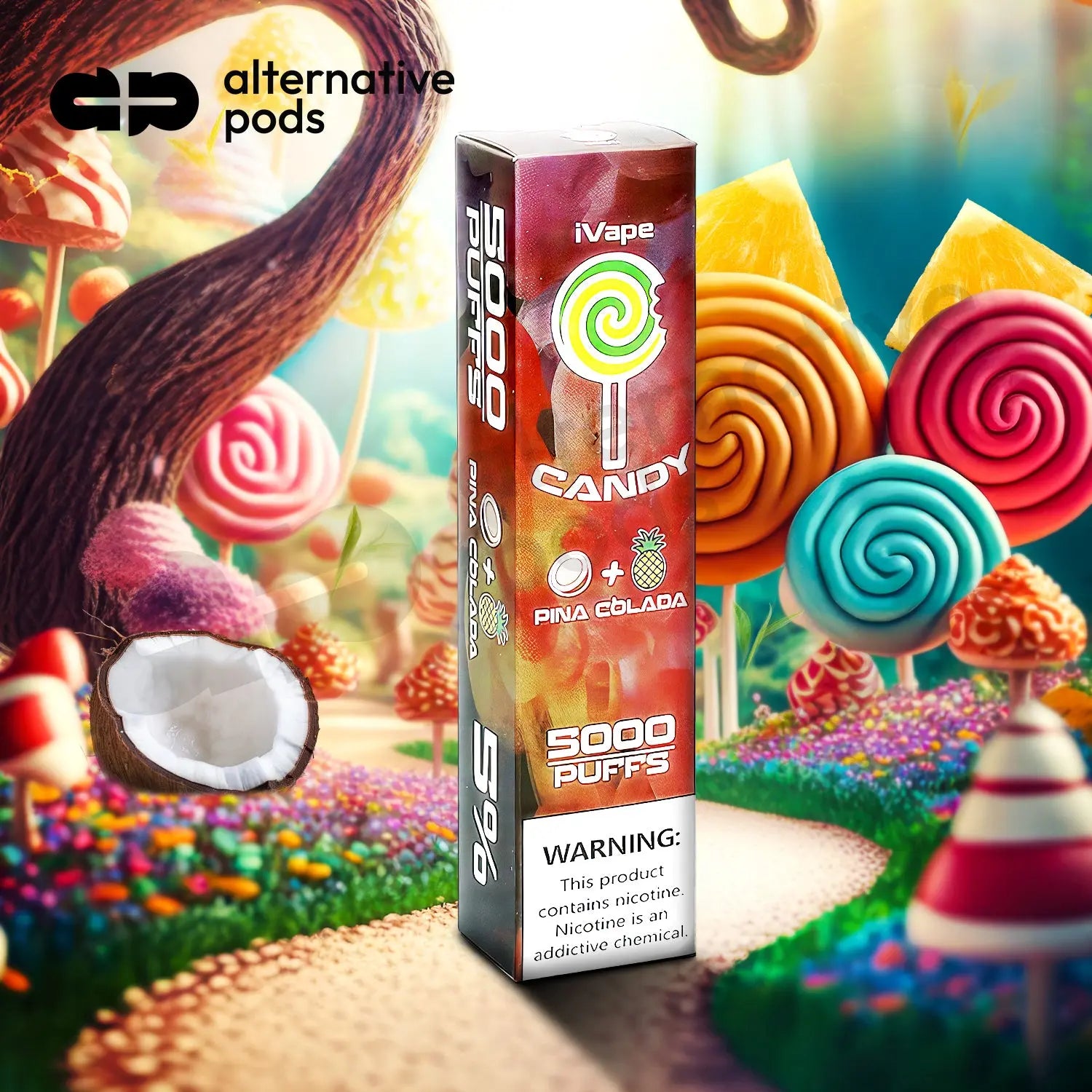 iVape Candy Disposable Vape - Alternative pods | Online Vape & Smoke Shop